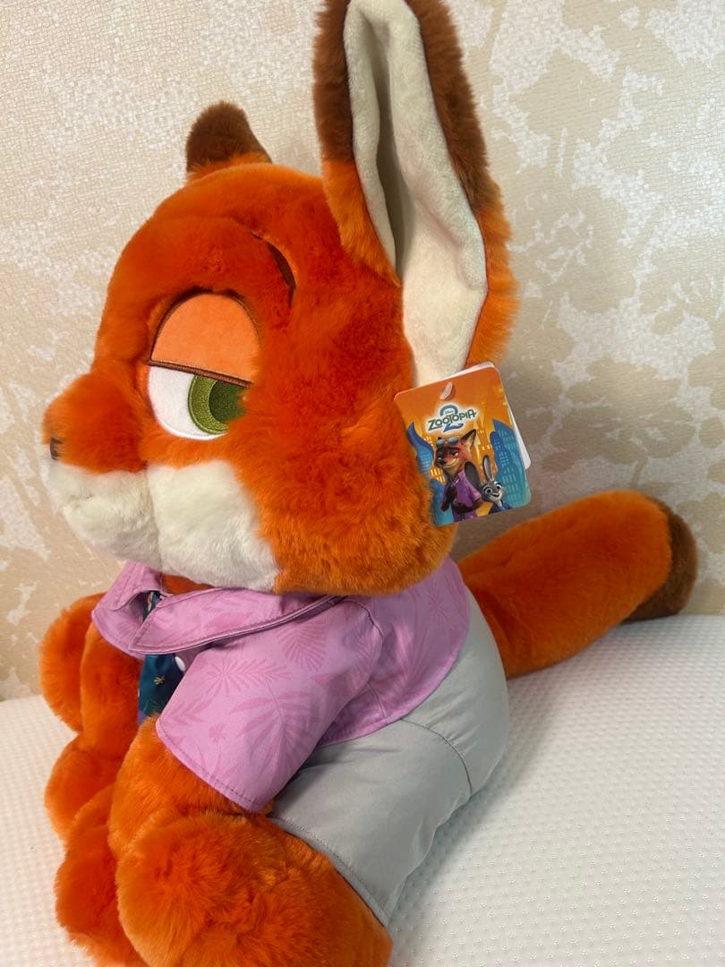 ズートピア2 ニック・ワイルド　ぬいぐるみ