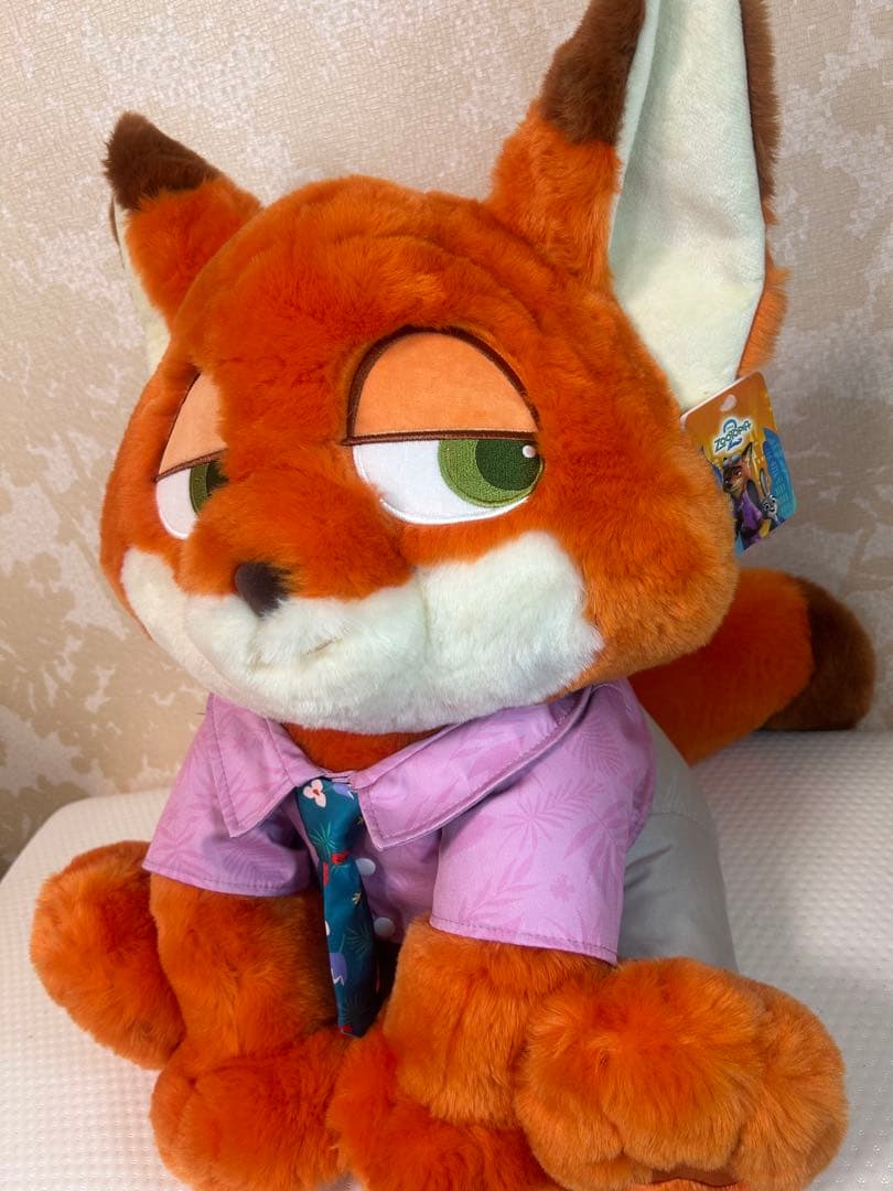 ズートピア2 ニック・ワイルド　ぬいぐるみ