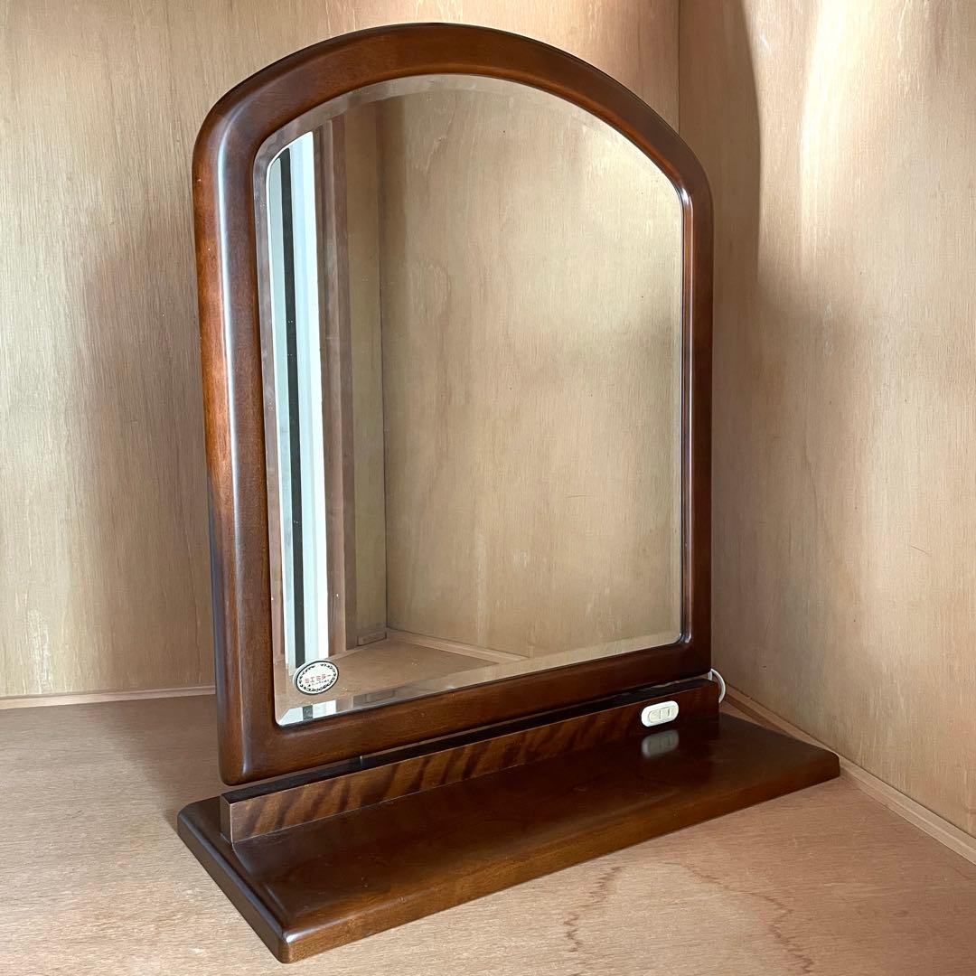 アーチ型 鏡 アンティーク ミラー ミエミラー