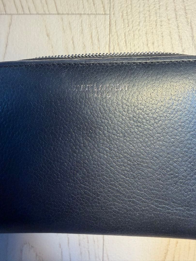 サンローラン　二つ折り財布 黒