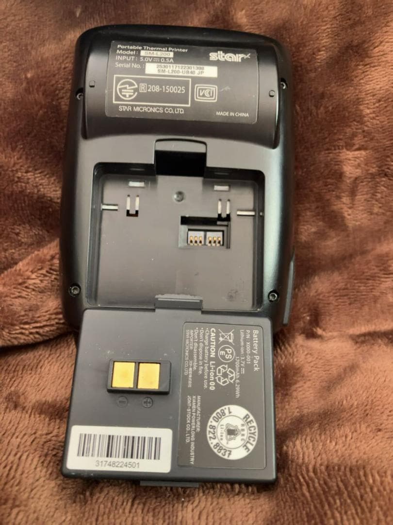 状態良好★　　スター精密 　モバイルプリンター 　SM-L200-UB40