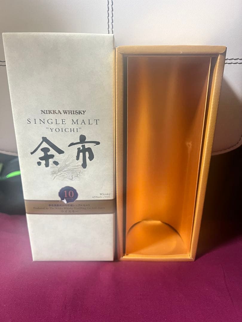 余市10年 旧ラベル ギフトボックス