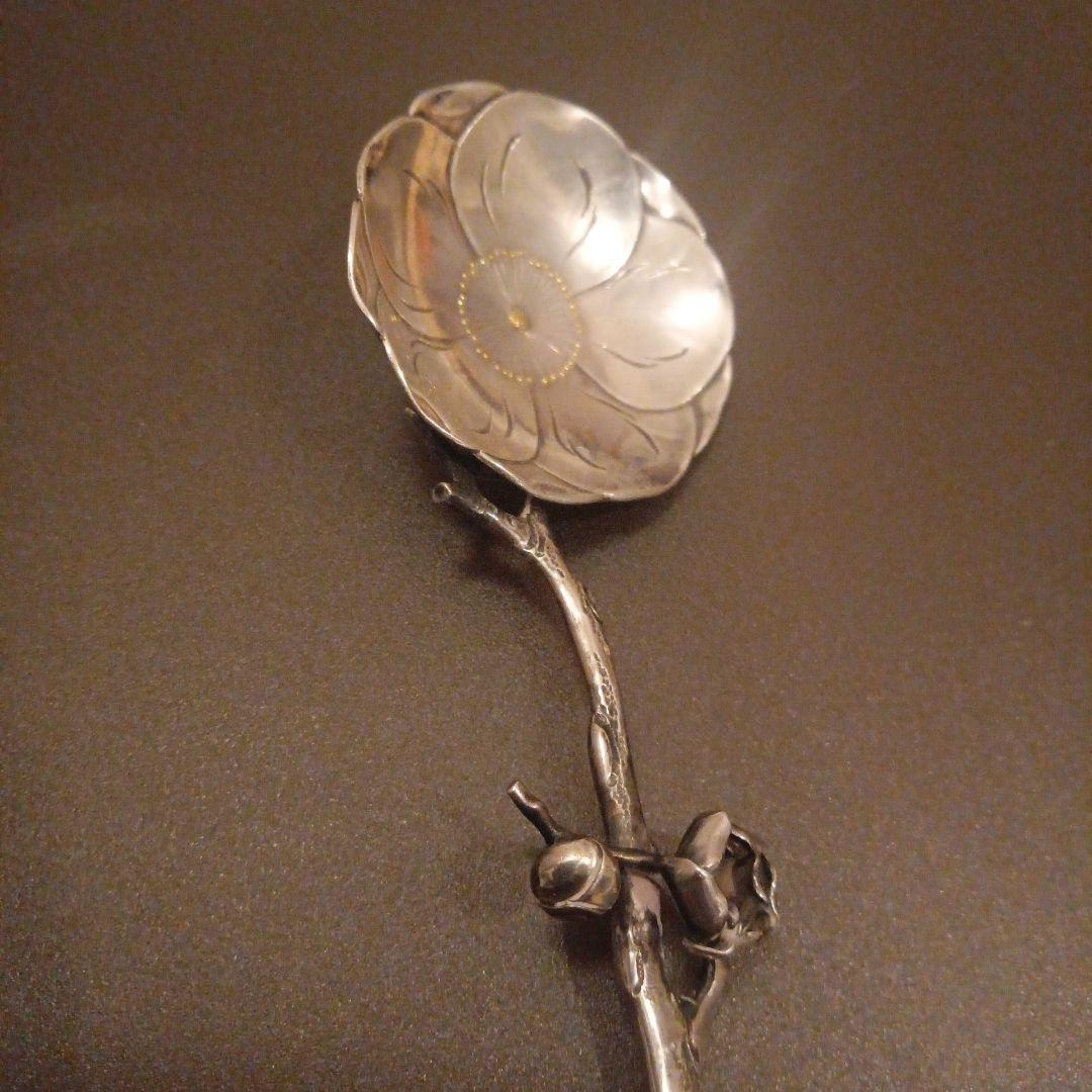 明治時代　銀スプーン　里帰り　アンティーク　骨董