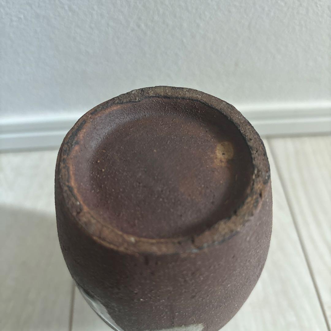 濱田庄司　流掛焼締徳利