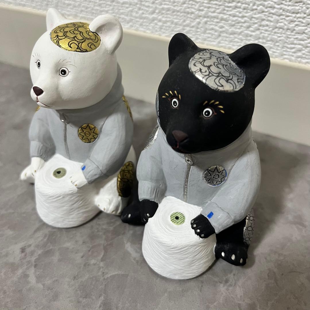 loopwheeler ループウィラー 吊熊 博多人形 中村信喬