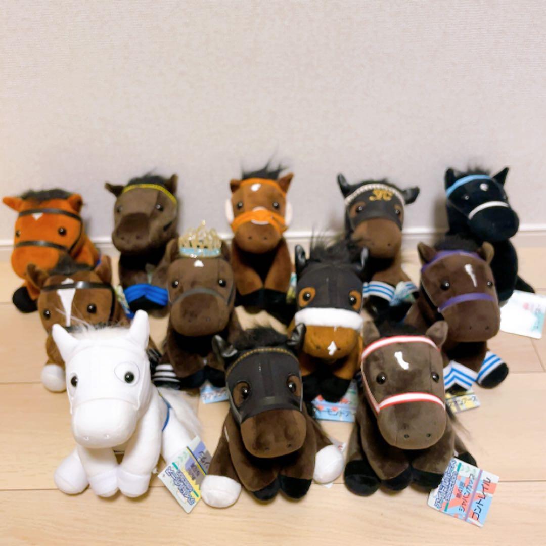 競馬ぬいぐるみ　アイドルホースセット