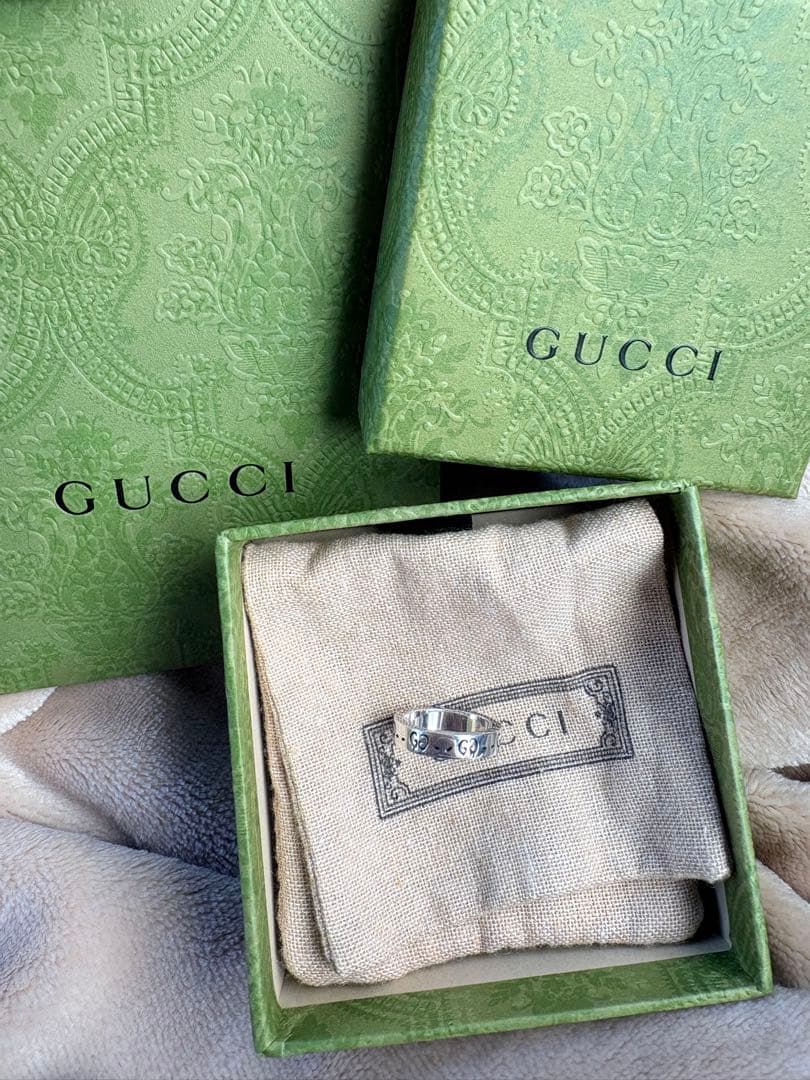 グッチゴースト　シルバー リング