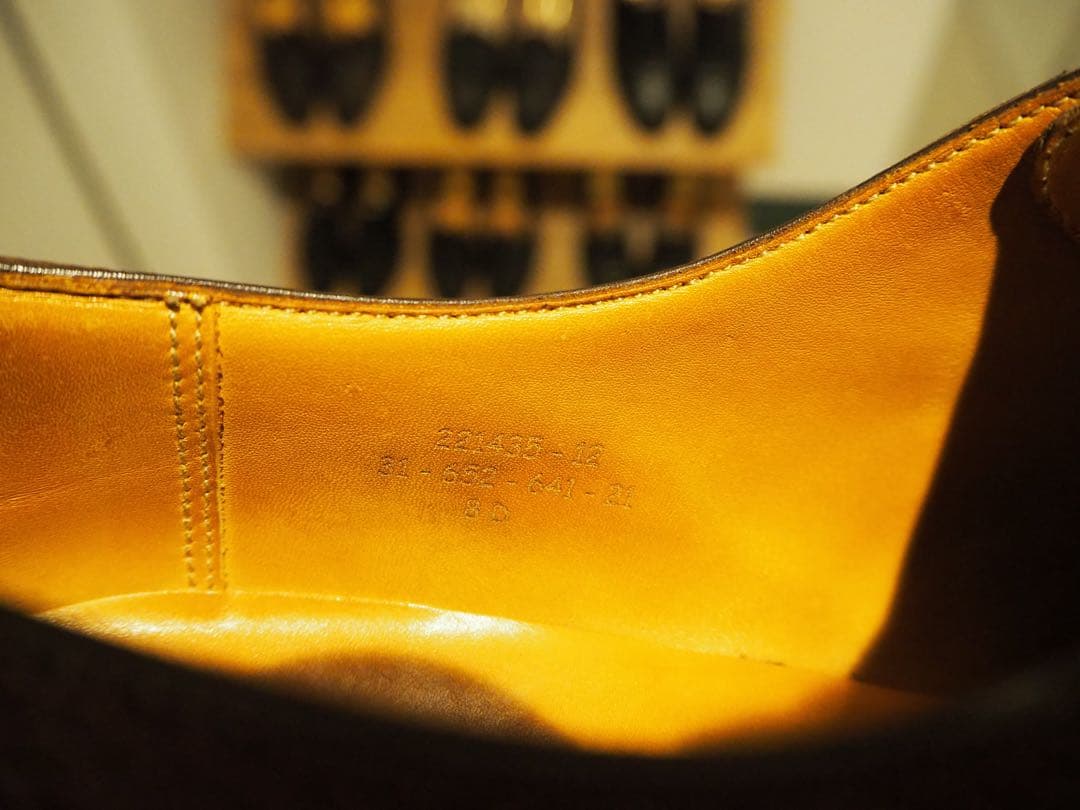 【美品】JM.WESTON GOLF ゴルフ 8D キルト＆純正シューツリー