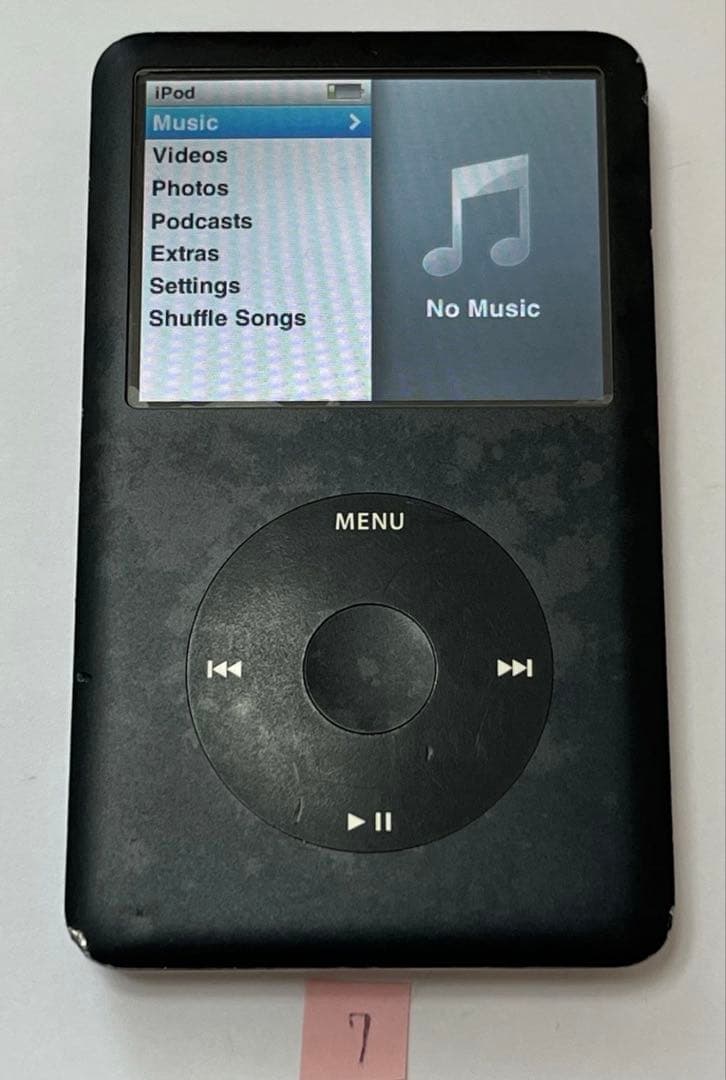 ポータブルプレーヤー iPod Classic 80GB Black