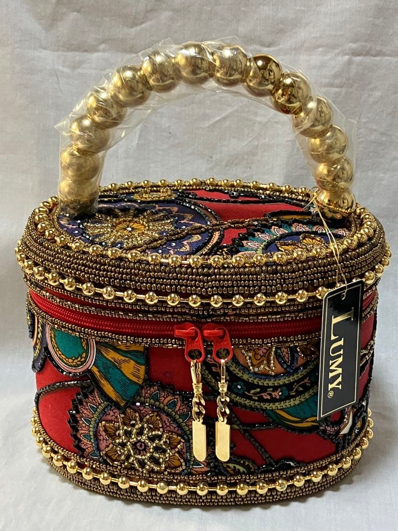 ルミー　はしもと　ビーズバッグ