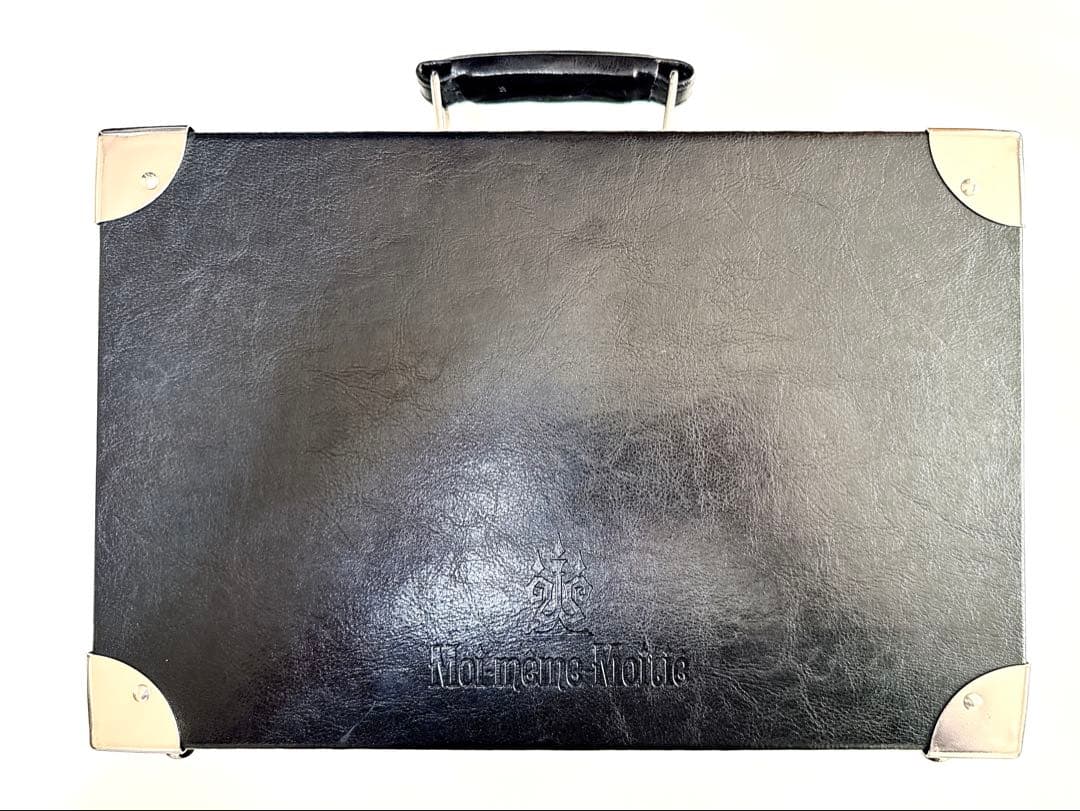 Moi-meme-Moitie 燭台ロゴトランク モワメームモワティエ