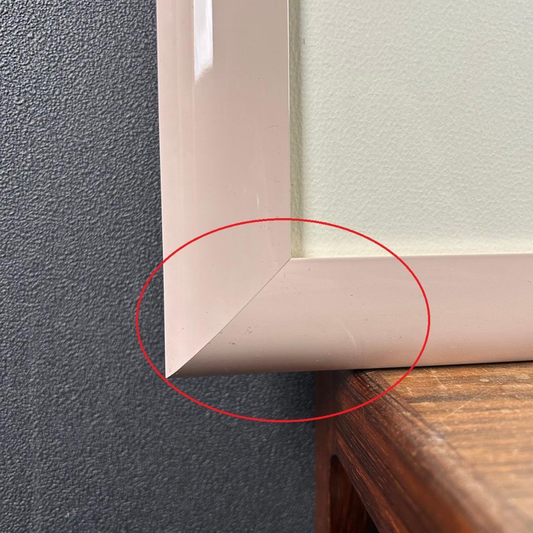 美品 レスリー・セイヤー「スイートピーズ」シルクスクリーン 直筆サイン入 額縁入