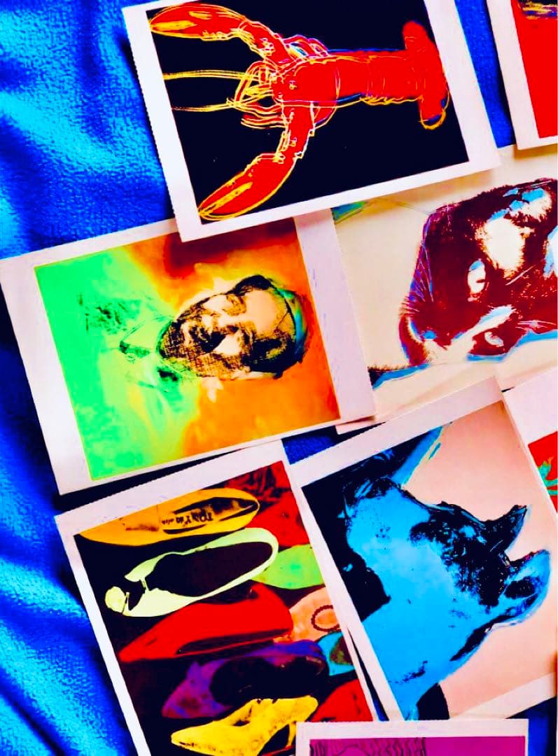 アンディ・ウォーホル★正規80sビンテージ★ポストカード★ポップアート★15枚