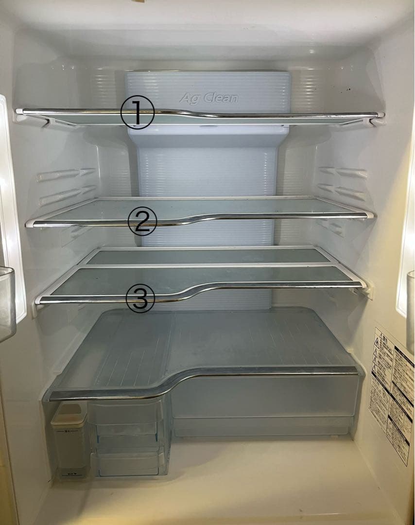 Panasonic冷蔵庫パーツのみ　仕切り板3枚セット部品