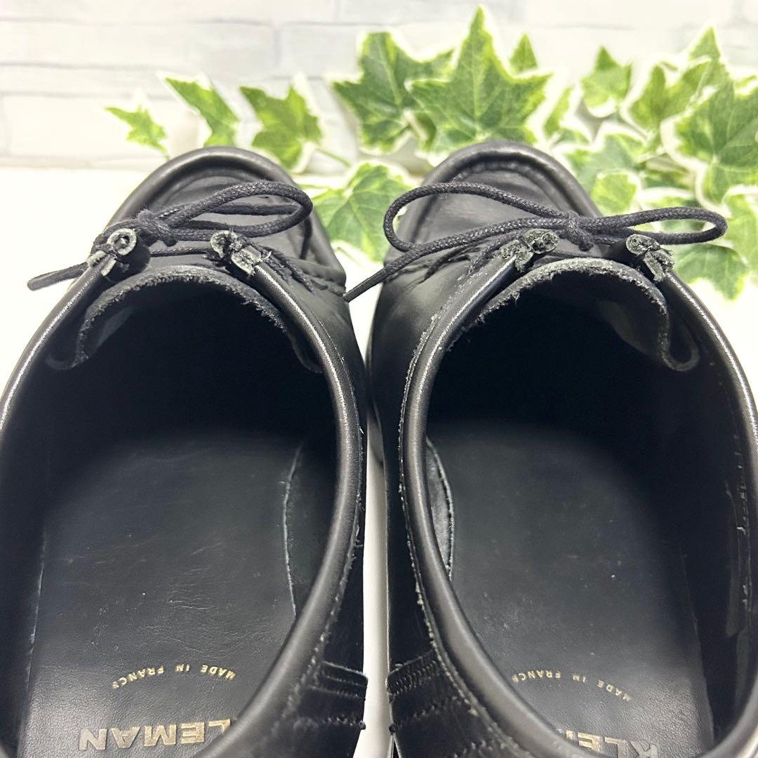 極美品 KLEMAN クレマン チロリアン PADROR ブラック【41】