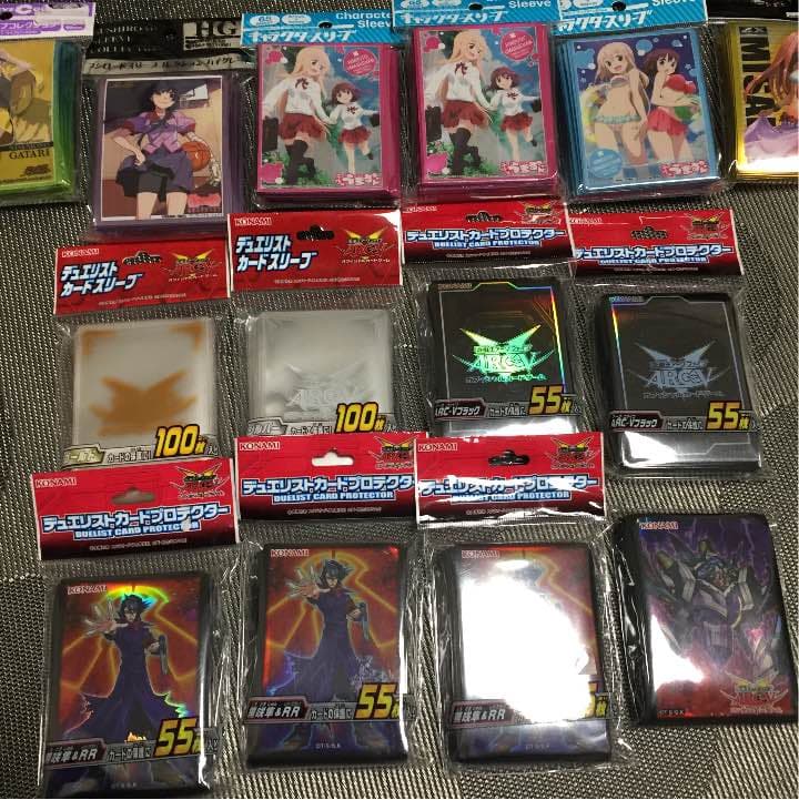 遊戯王 化物語 偽物語 うまる スリーブ