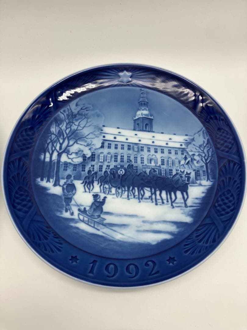 ロイヤルコペンハーゲン　イヤープレート　9枚 1991〜1999年　1990年代