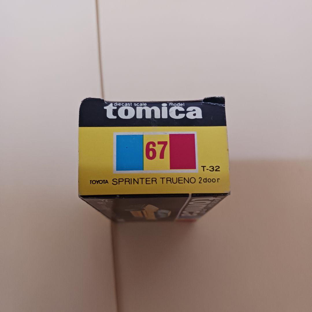 トミカ　67 トヨタ　スプリンタートレノ　２ドア
