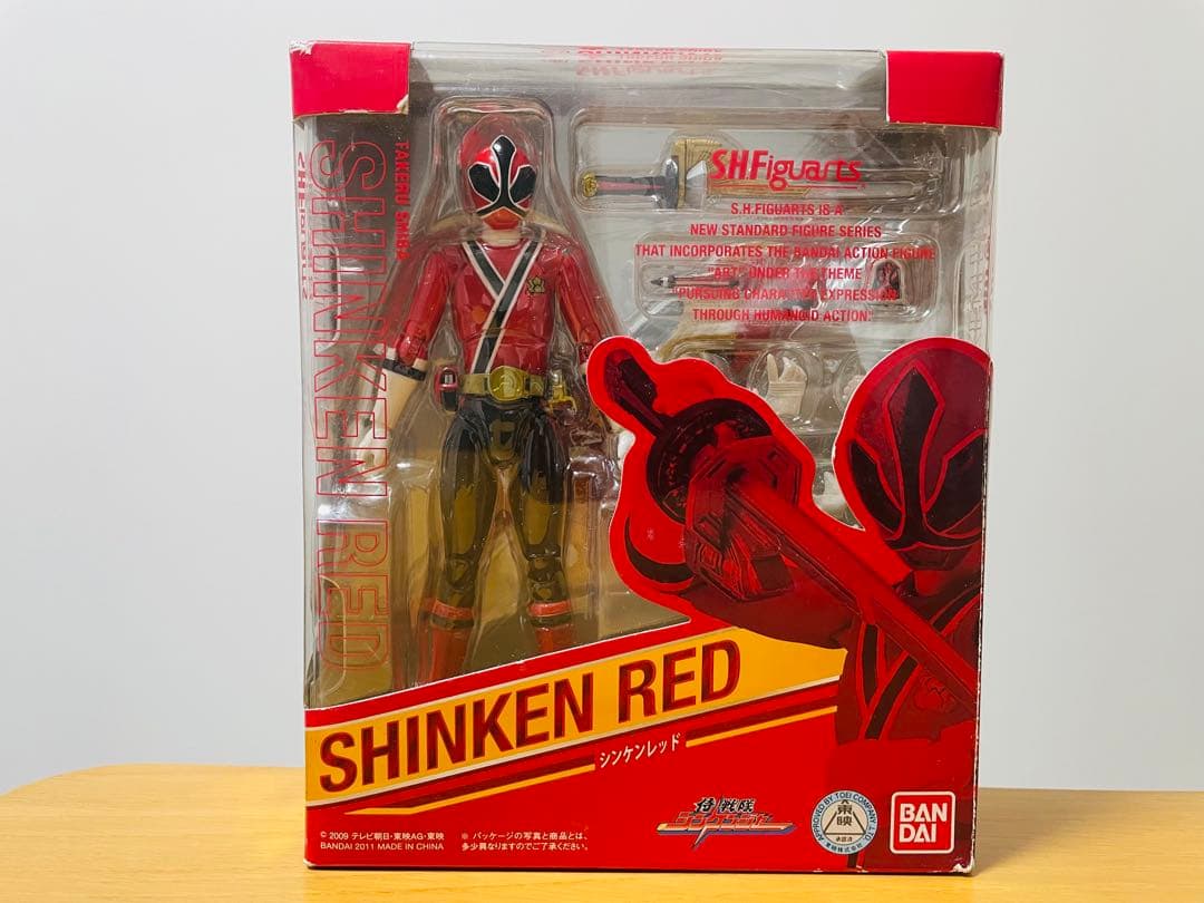 限定値下★S.H.フィギュアーツ シンケンレッド　侍戦隊シンケンジャー
