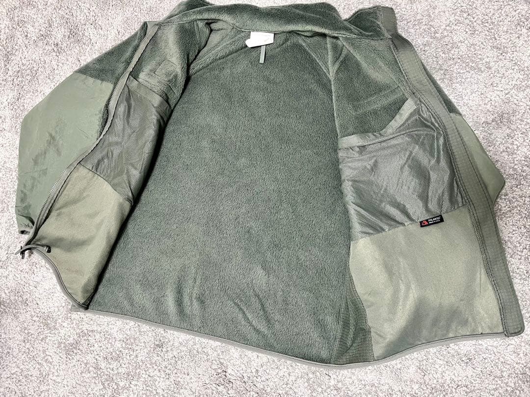 米軍放出品 フリース ジャケット POLARTEC/ポーラテック L-Rサイズ