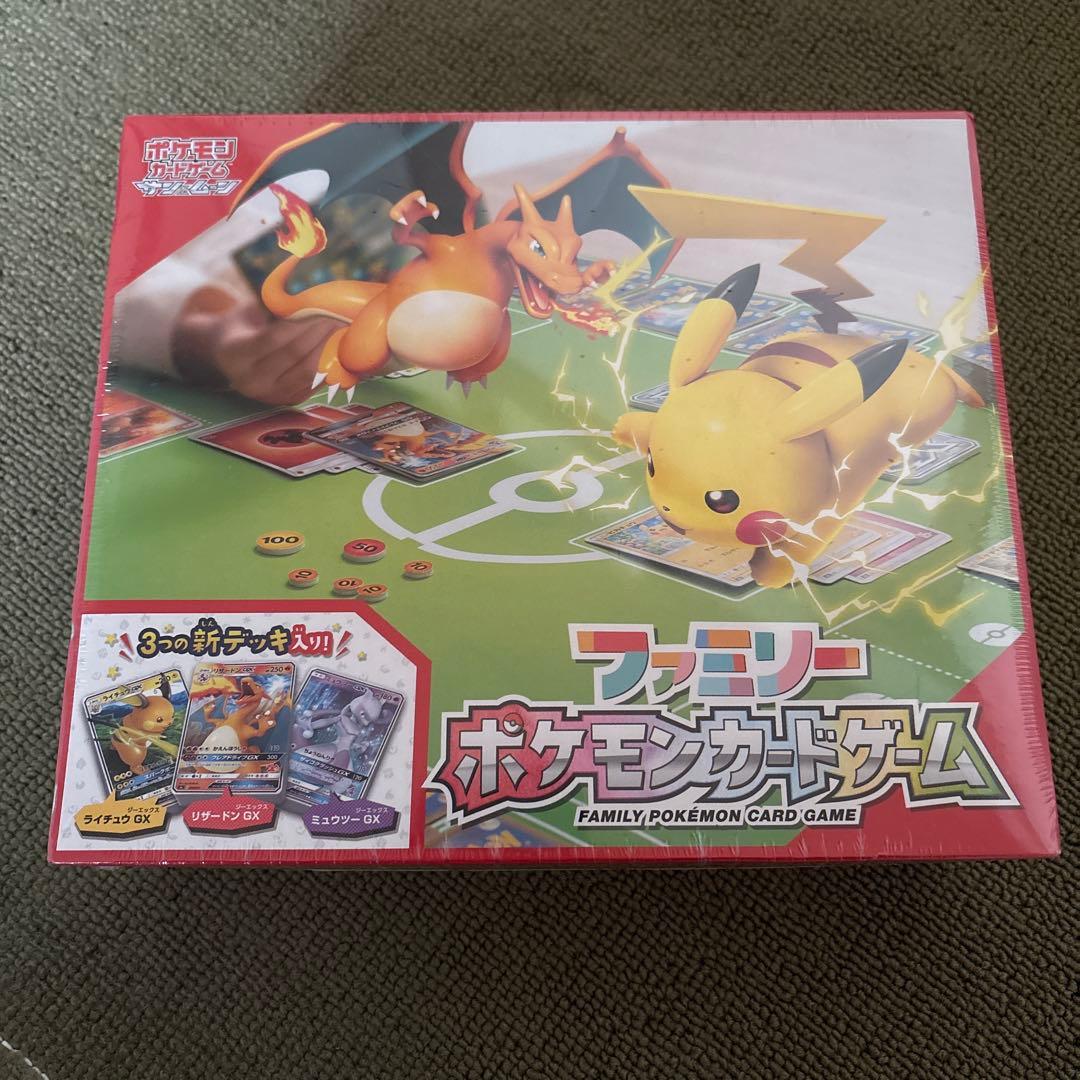 ポケモンカードゲーム ファミリーポケモンカードゲーム サン＆ムーン シュリンク付
