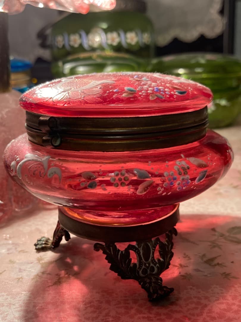 No2 ボンボニエール　脚あり　大