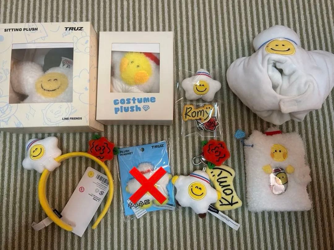 TREASURE TRUZ ROMY ジフン ぬいぐるみ キーホルダー
