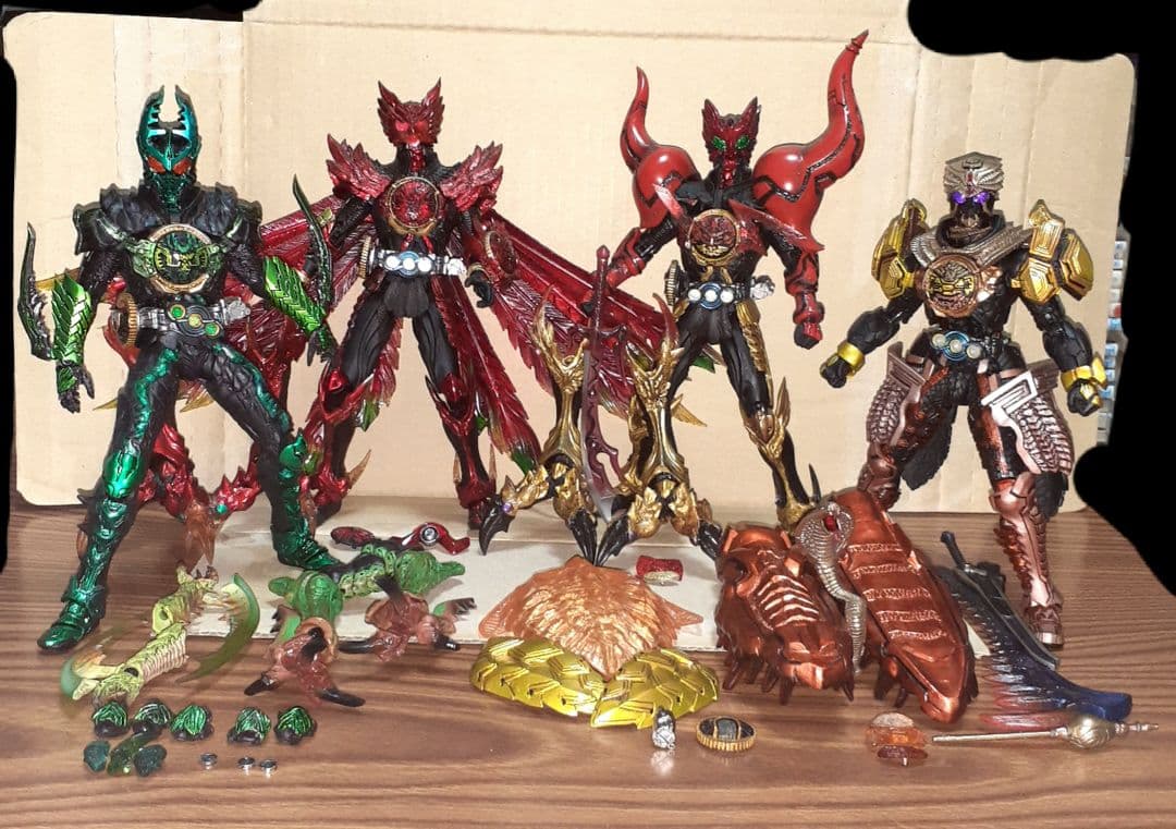 SIC『仮面ライダー・オーズ』4点セット(ジャック有)