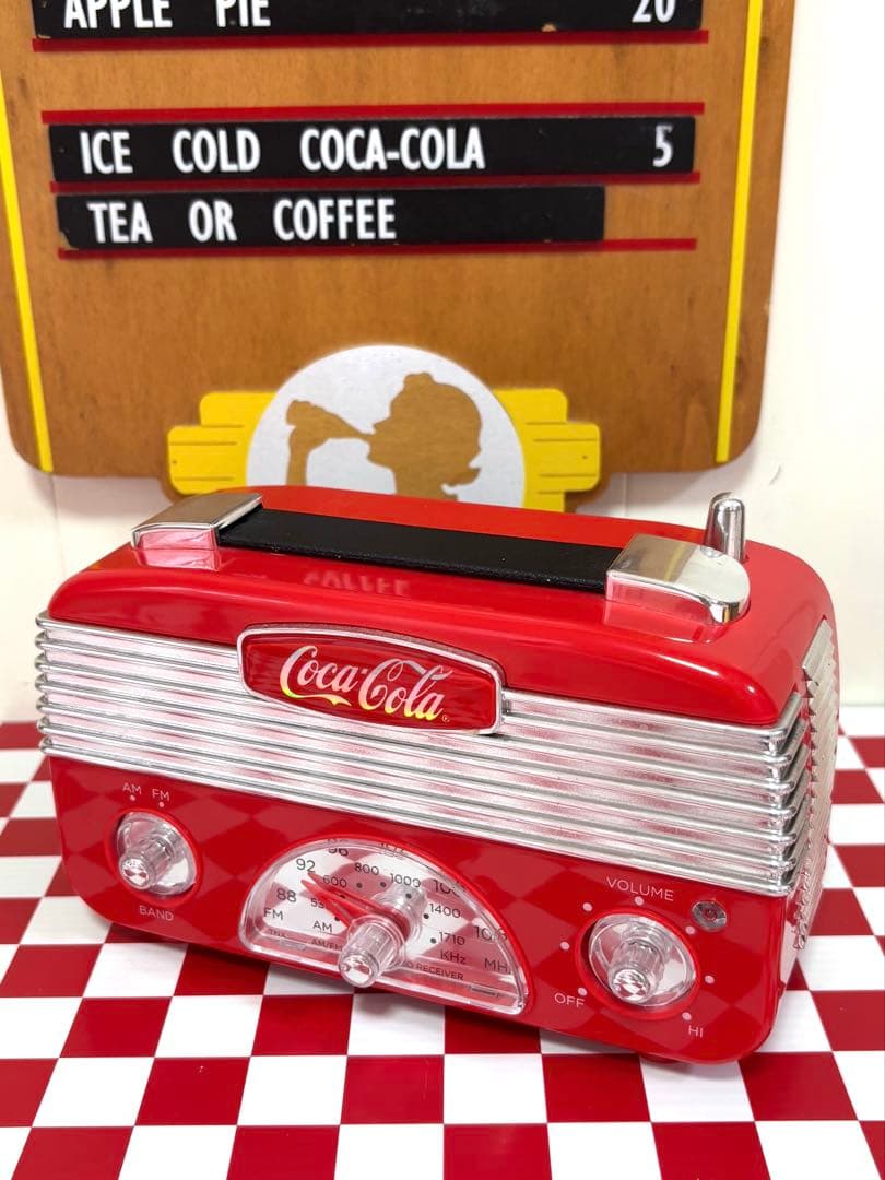 コカコーラ　Coca-Cola ビンテージラジオ　完売品　レトロ