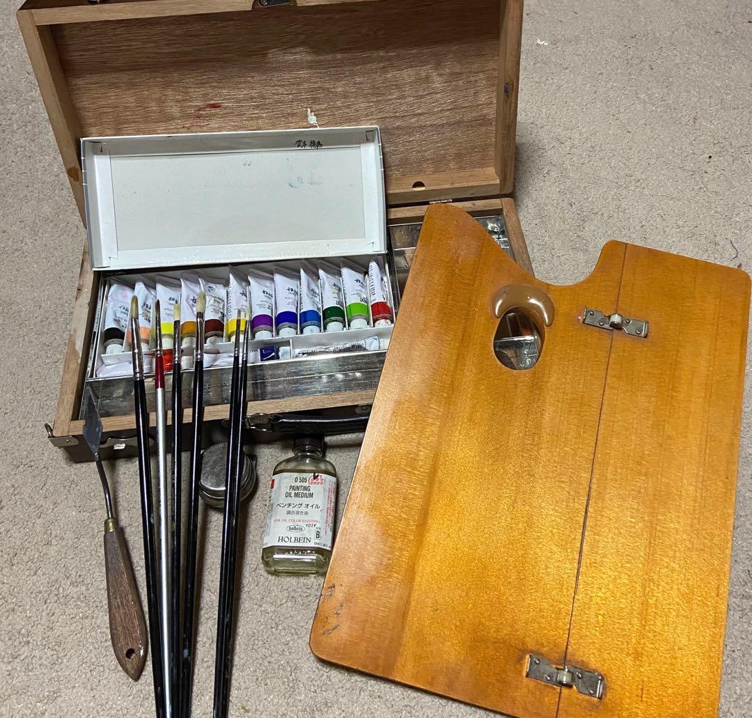 油絵の具道具セット
