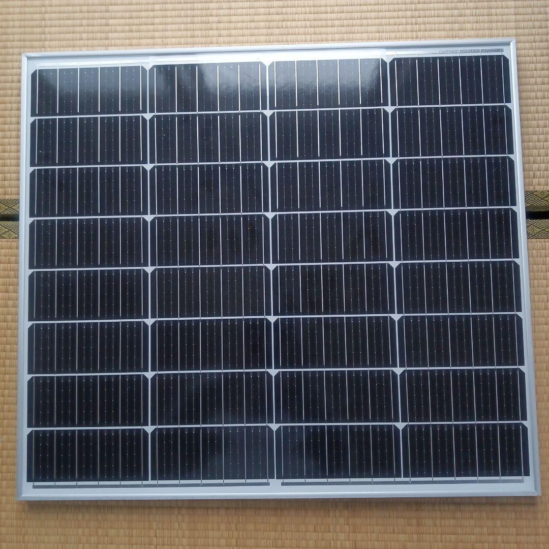 100W 単結晶ソーラーパネル