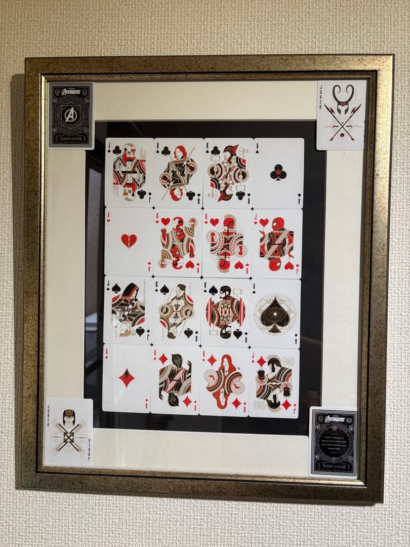 アベンジャーズ　トランプアート