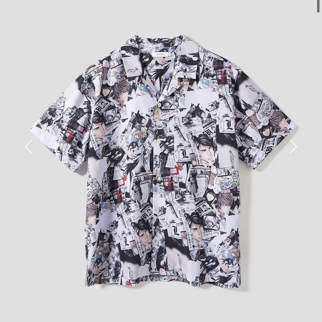 記憶 パターン｜ビッグシルエットオープンカラーシャツ　マルチ/XL