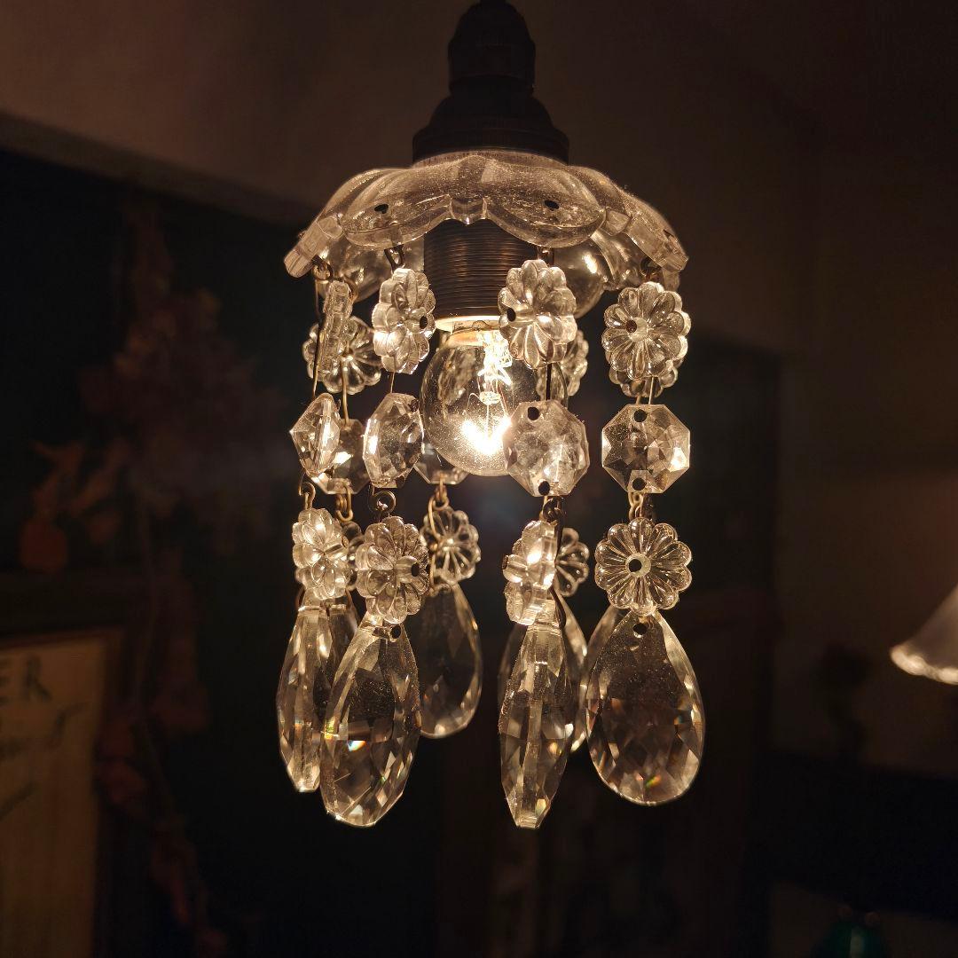 バカラ ミニシャンデリア アンティーク