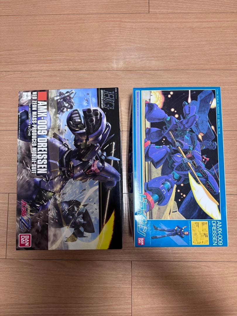 1/144 AMX-009 ドライセン 機動戦士ガンダムZZ ガンプラ2点セット