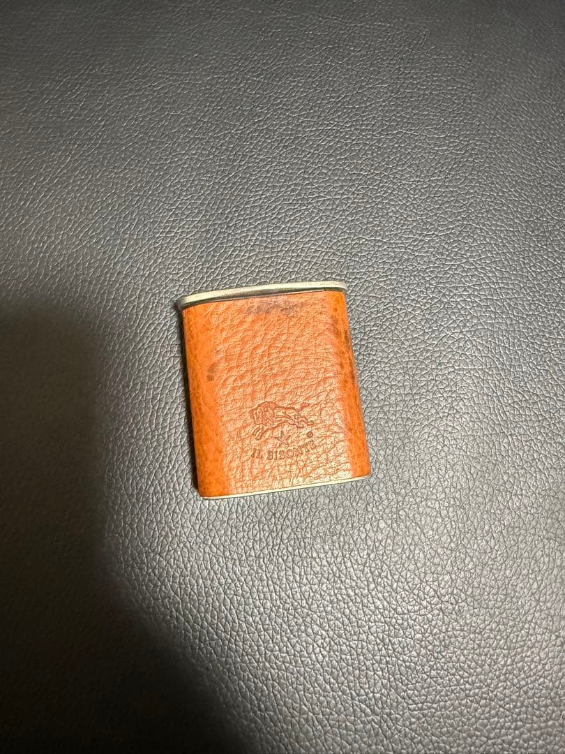 超希少☆IL BISONTE☆携帯灰皿 ヌメ ブラウン