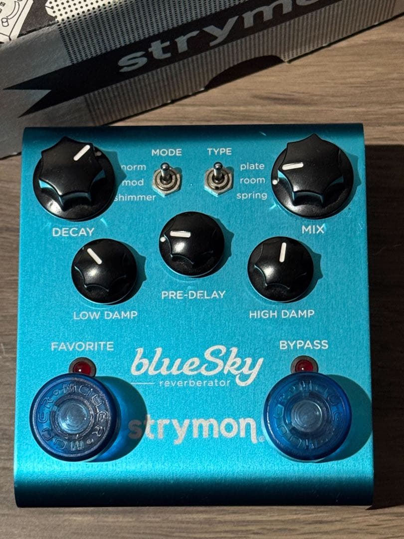 strymon blueSky リバーブ