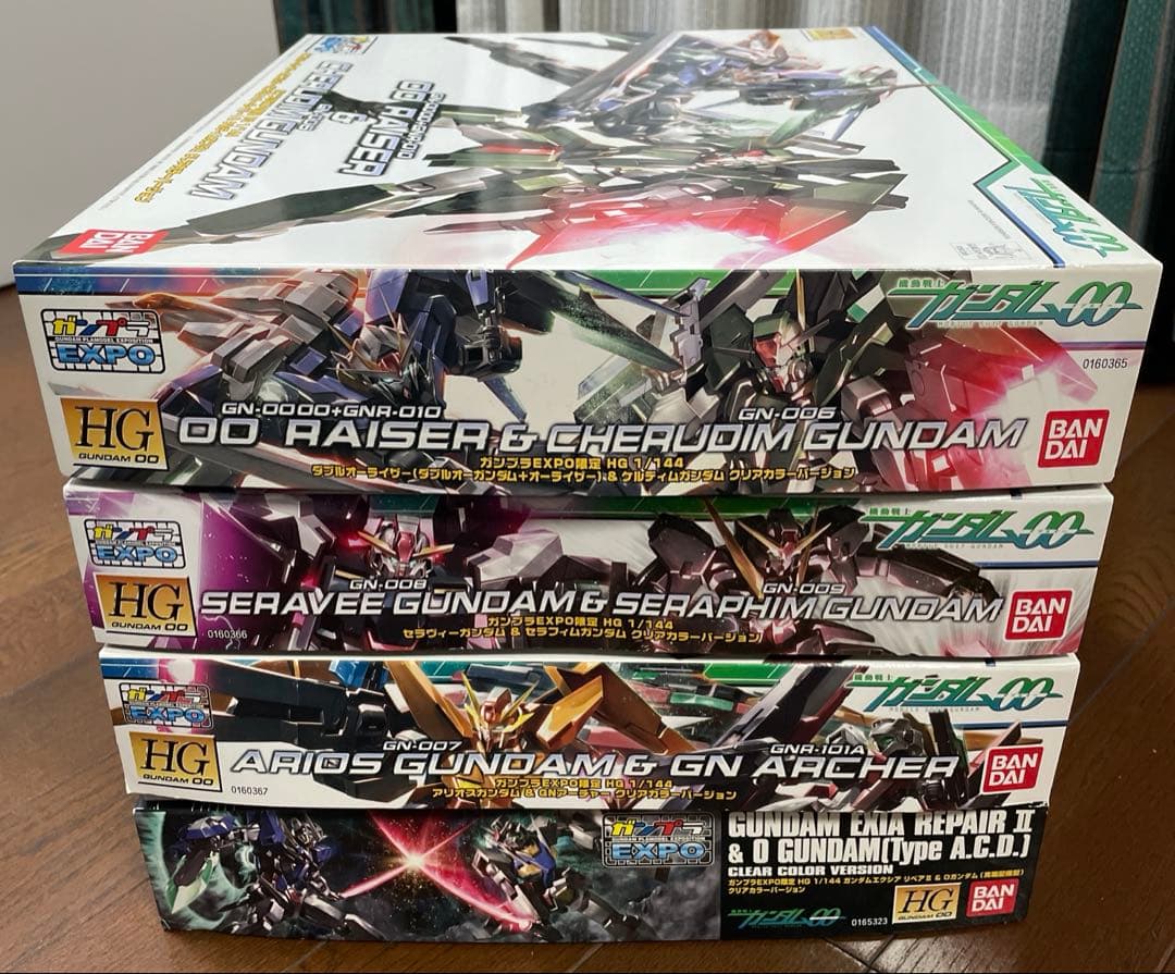 【限定品セット】機動戦士ガンダムＯＯ 2nd season クリア４点(8体)