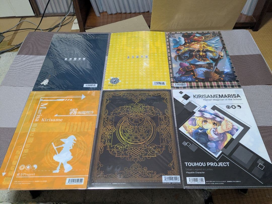 東方Project 波天宮　霊夢＆魔理沙　A4クリアファイル12枚セット