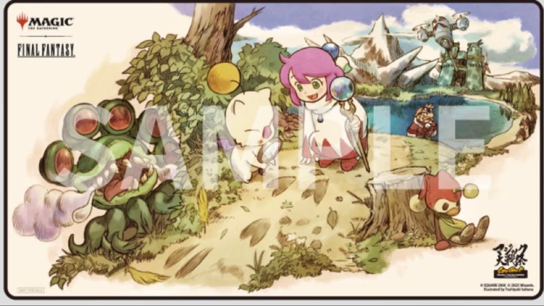 手掛かり　プレイマット　マジック対戦祭ロゴ入り