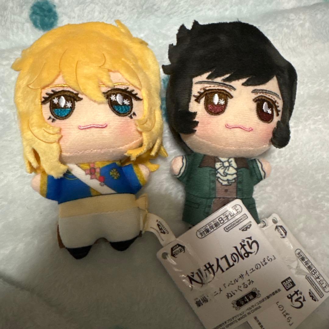 ベルサイユのばらぬいぐるみ　アンドレ　オスカル