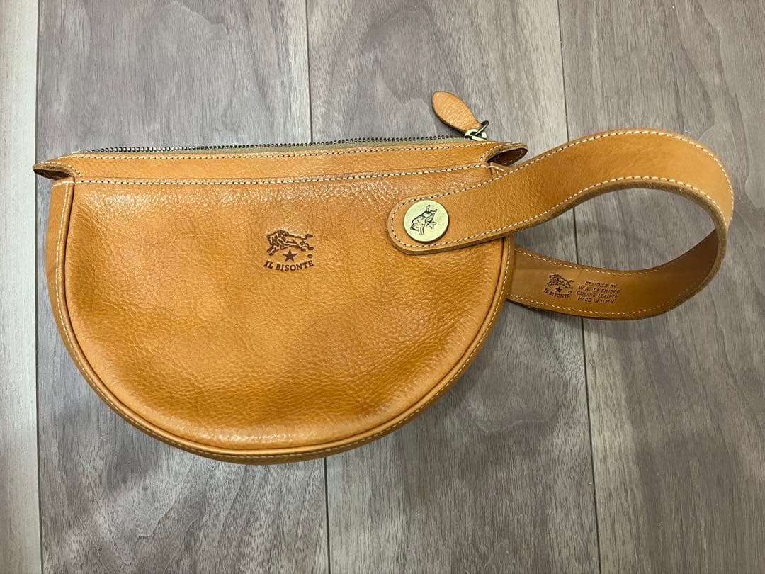 IL BISONTE キャメル バッグ　新品未使用