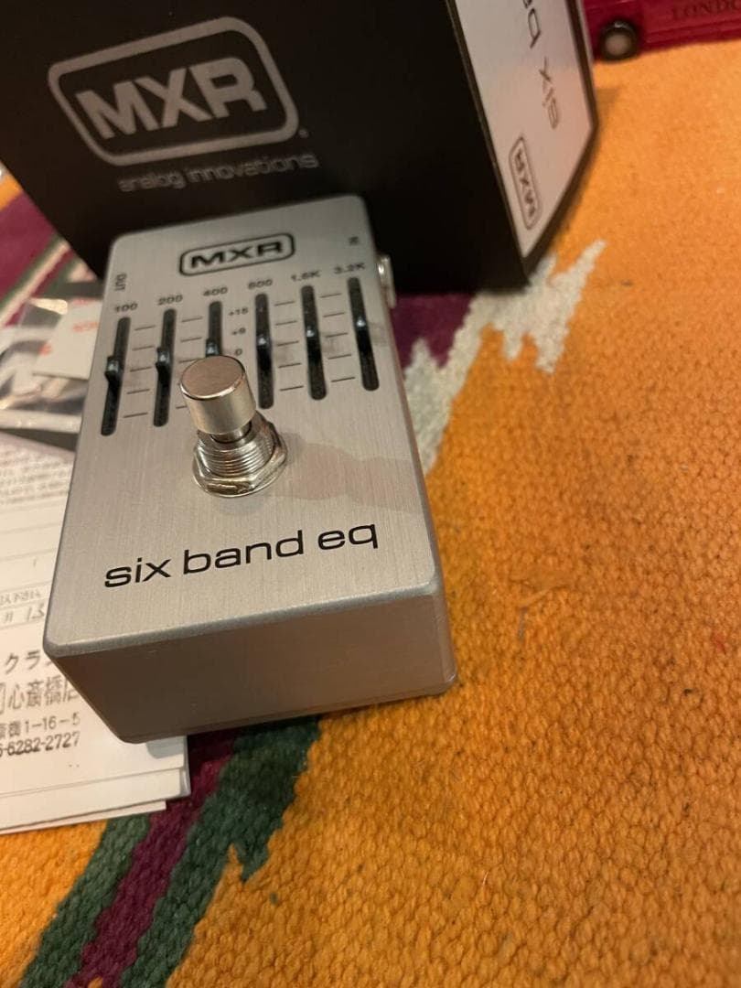 MXR M109S SIX BAND EQ ワンオーナー 極美品