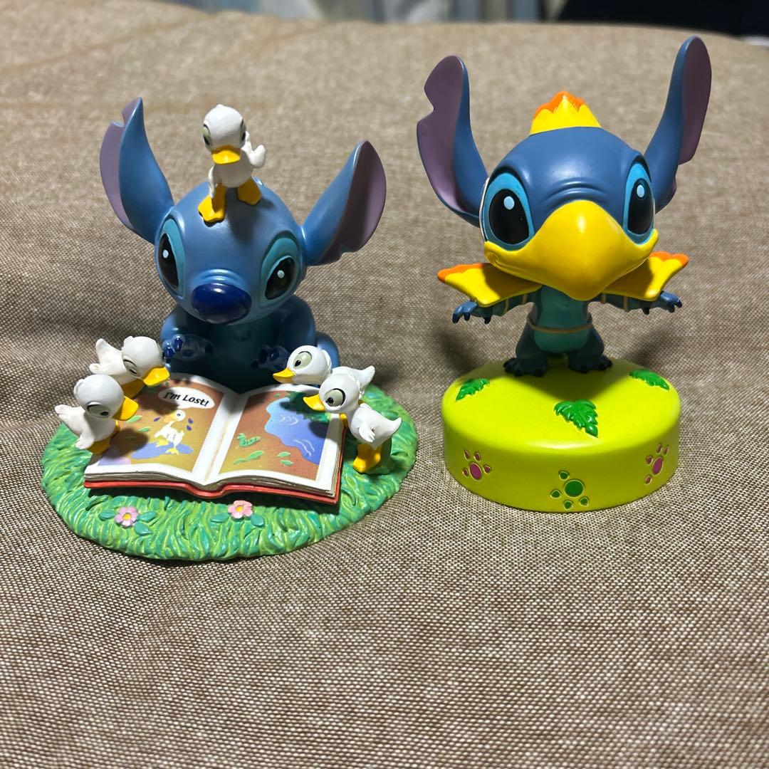スティッチ　フィギュア　置き物　フィギュアリン　ディズニーリゾート