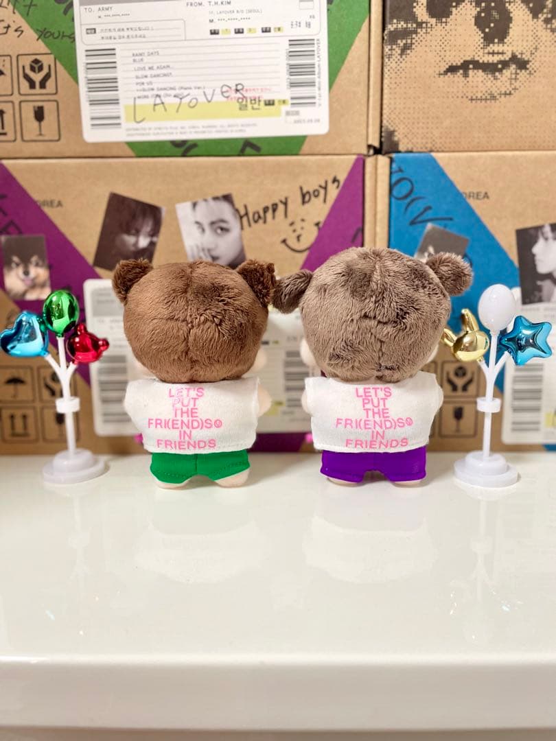 BTS テテ　FRI(END)S Tシャツ　ぬいぐるみ服