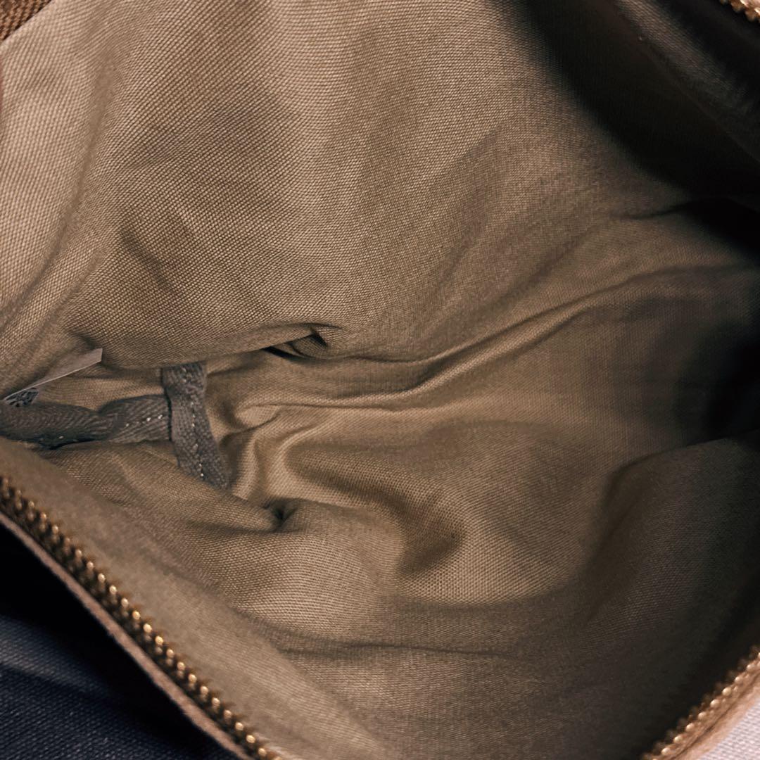 RRL スエード出張バッグ