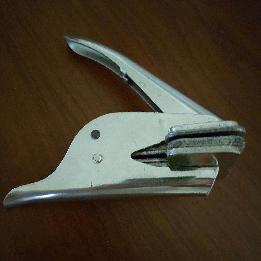 アメリカ ヴィンテージ エンボッサー スタンプ 052610