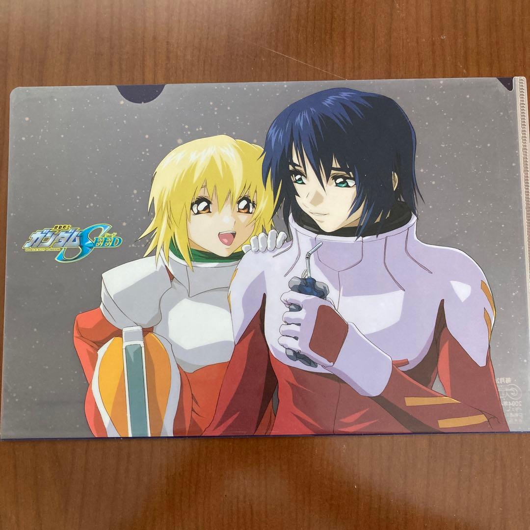 アスカガ　アスラン　カガリ　ガンダムseed クリアファイル　クリアカード