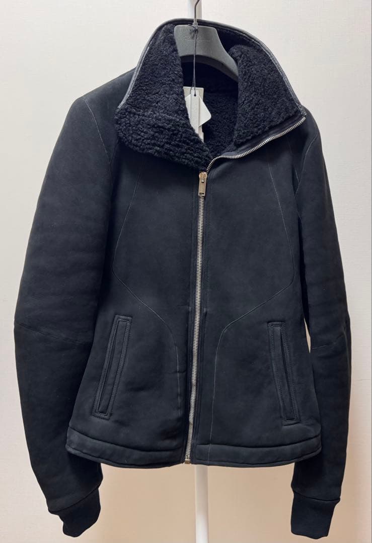 R*C様 【希少】Rick Owens シアリングジャケット PLINTH レザ