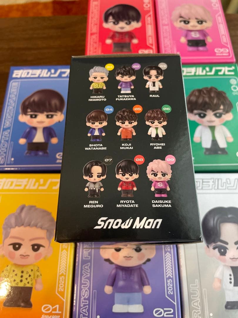  Man ON ソフビ 全9種セット